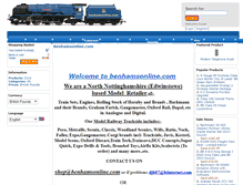 Tablet Screenshot of benhamsonline.com